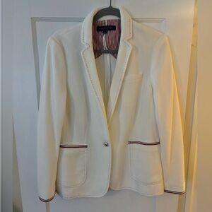 Tommy Hilfiger Blazer 12 White with red and blue thread